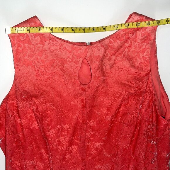 NWT Gabby Skye - Women's Size 14 Dress - Sleeveless Lace Fit & Flare Back Zip - Picture 7 of 16